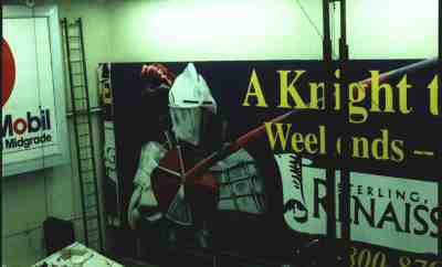 Mural Art Knight